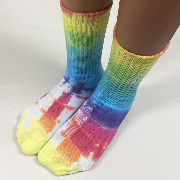 Tie Dye Socks: 3 Easy Fun Patterns