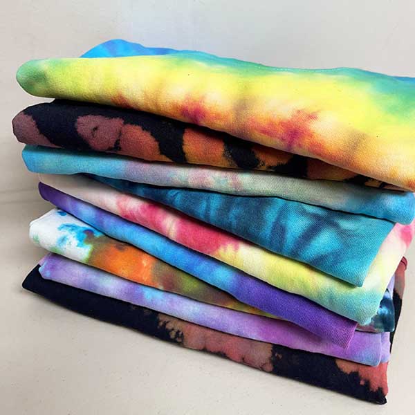 Tie dyed shirts