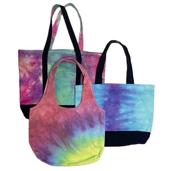 Tie Dye Tote Bags: 3 Designs Everyone Can Create